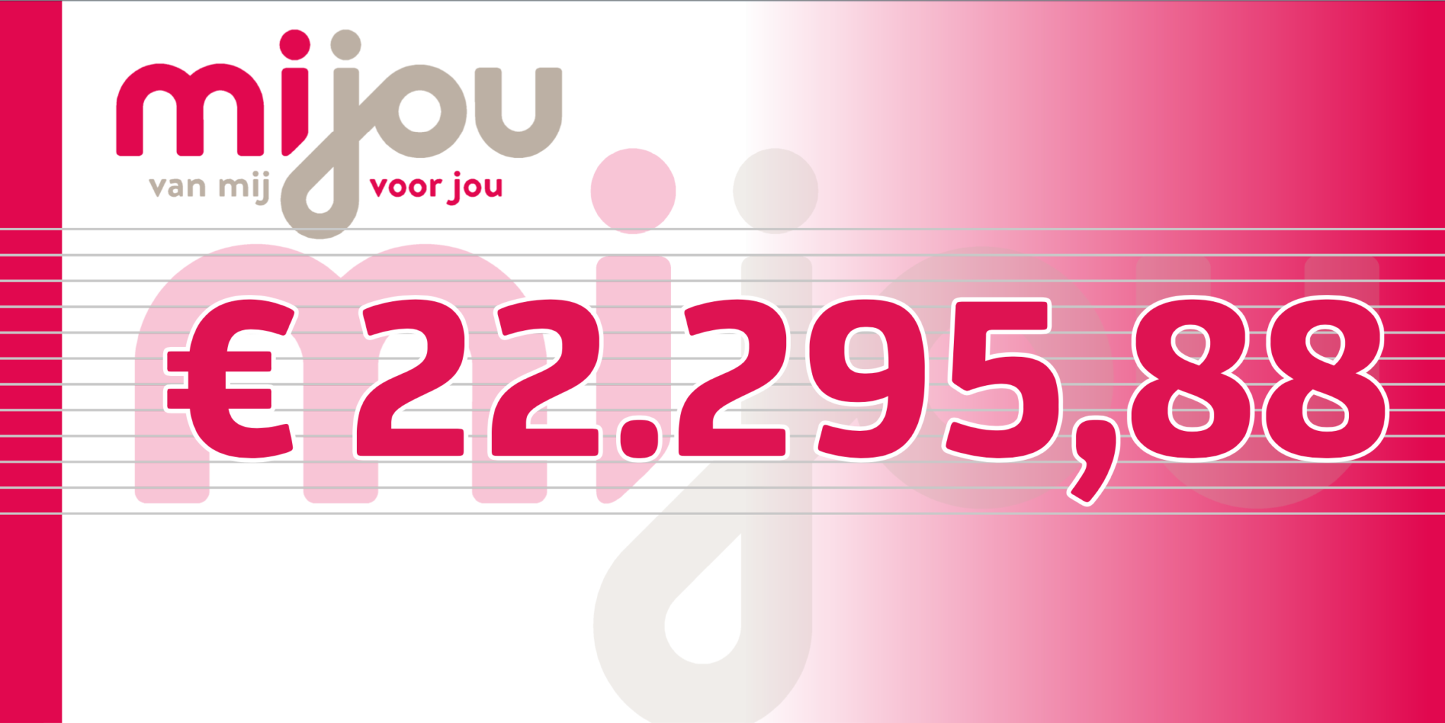 MIJOU keert uit aan goede doelen