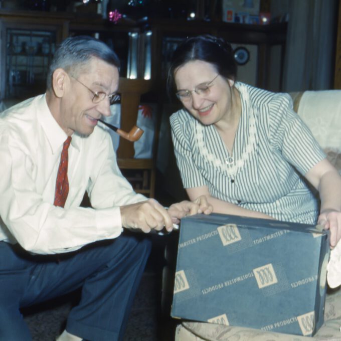 Historie van het kerstpakket